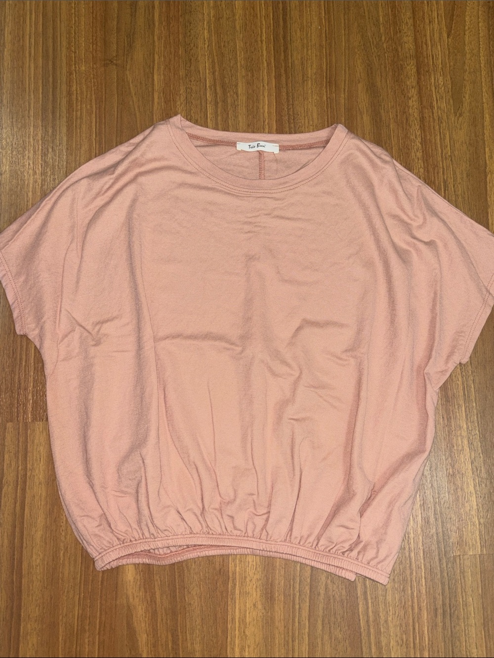 Women's Gathered Hem Top NWOT